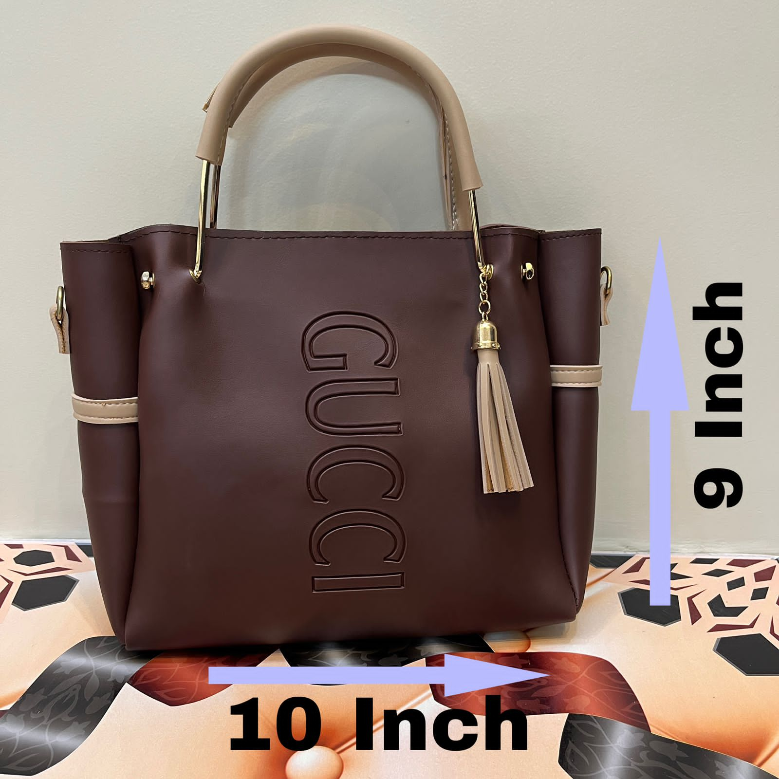 Gucci 3 PC's Set With Cloud Bag and Clutch Wallet